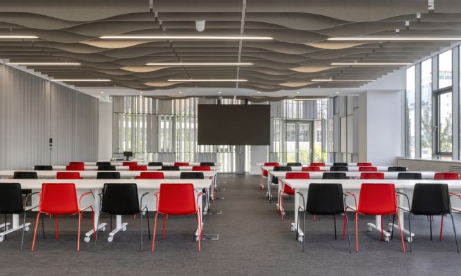 FLOORING, PARTITION SYSTEM, OFFICE FURNITURE