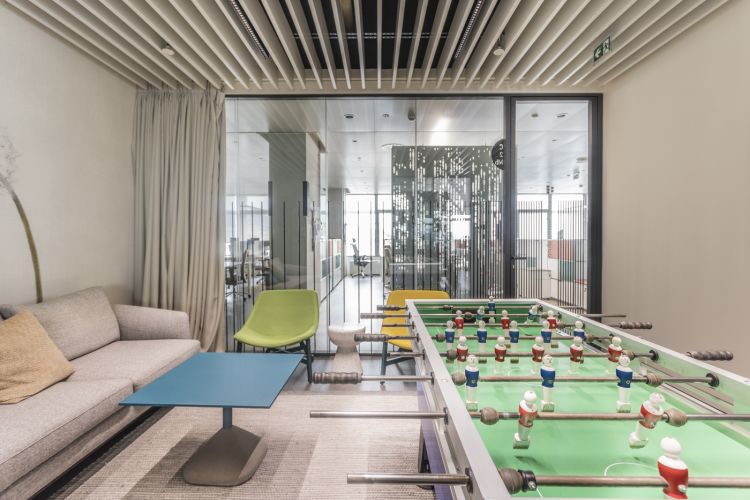 FLOORING, PARTITION SYSTEM, MEETING BOOTHS, SEATING