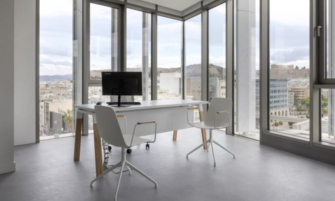 FLOORING, PARTITION SYSTEM, OFFICE FURNITURE