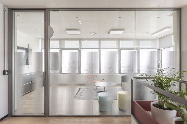 FLOORING, PARTITION SYSTEM, MEETING BOOTHS, SEATING